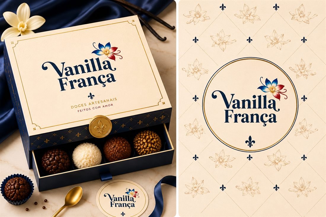 Vanilla França — Identidade visual